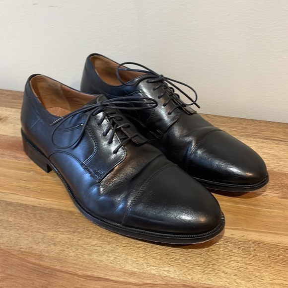 Johnston & Murphy | Classic Plain Toe Derby Shoes | Sz 8.5 - Picture 1 of 9
